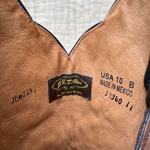 J.B Dillon Western Boots